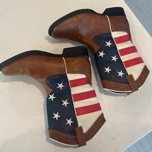 Wonder Nation America Cowgirl Boots - Girls 2 - Picture 11 of 11